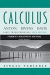 Calculus Early Transcendentals 10E, Solution Manual by Howard Anton, Bivens, Davis